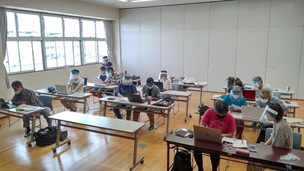 パソコン広場ハーモニーの様子